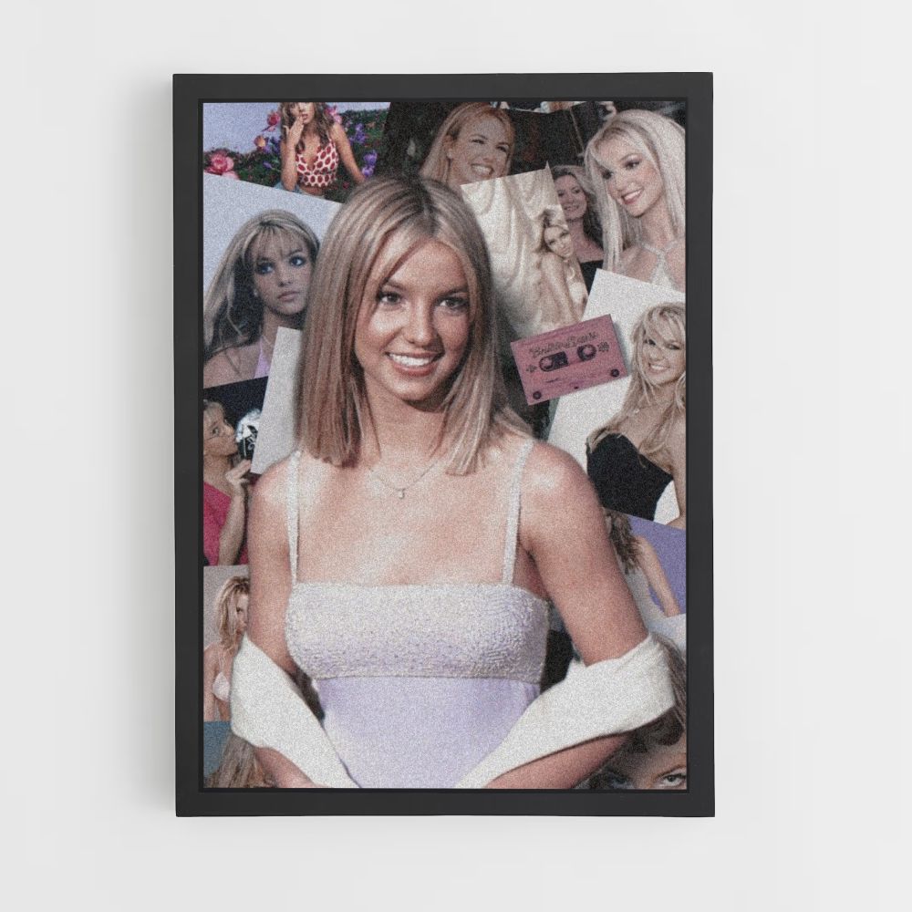 Vintage Britney Spears Poster