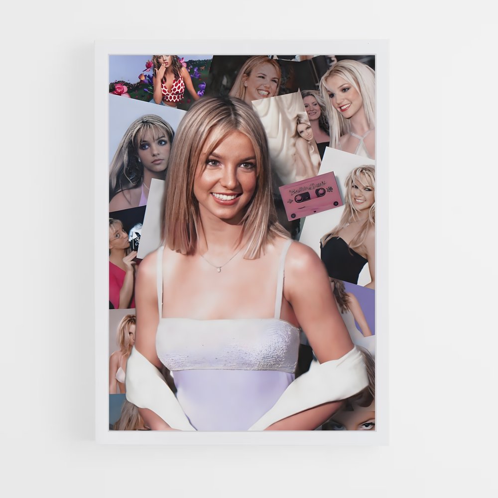 britney-spears-7 cadre Blanc