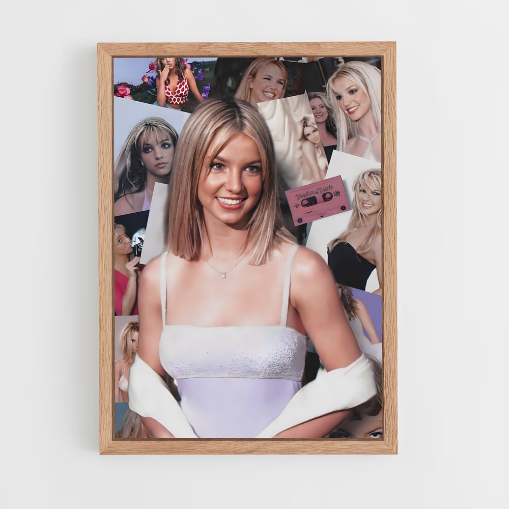 britney-spears-7 cadre Bois clair