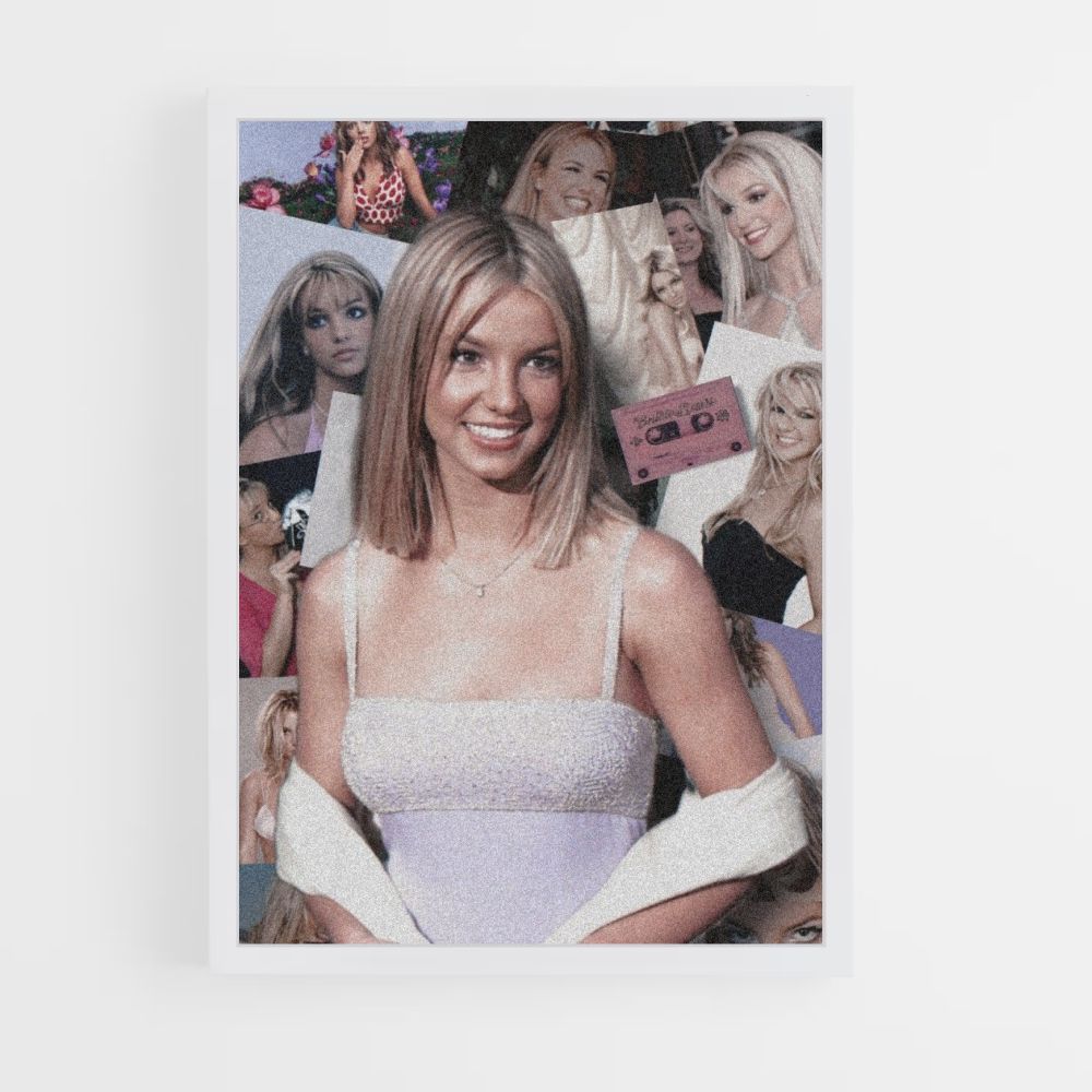 Vintage Britney Spears Poster