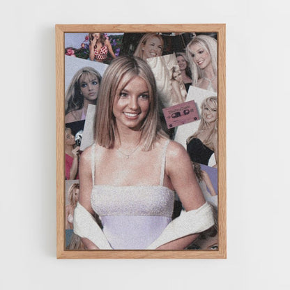 Vintage Britney Spears Poster