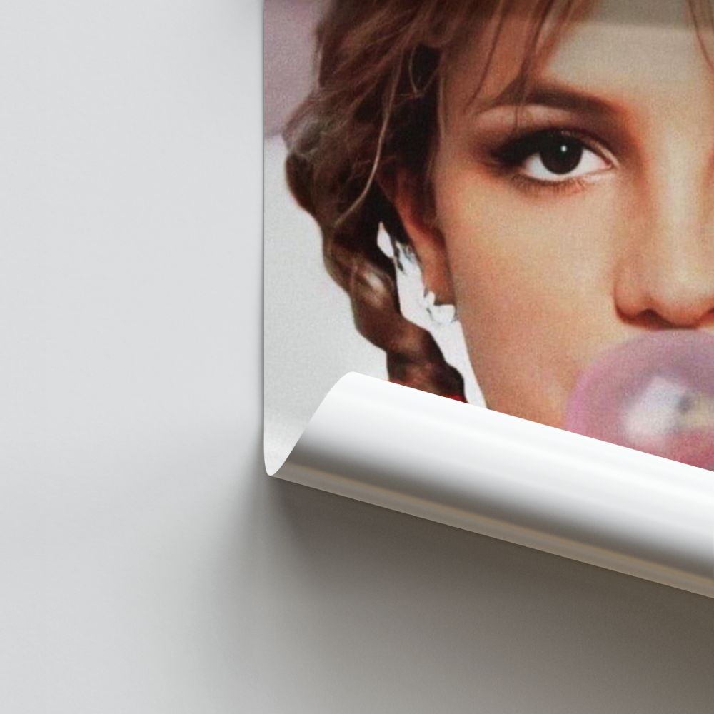 Britney Chewing Gum Poster