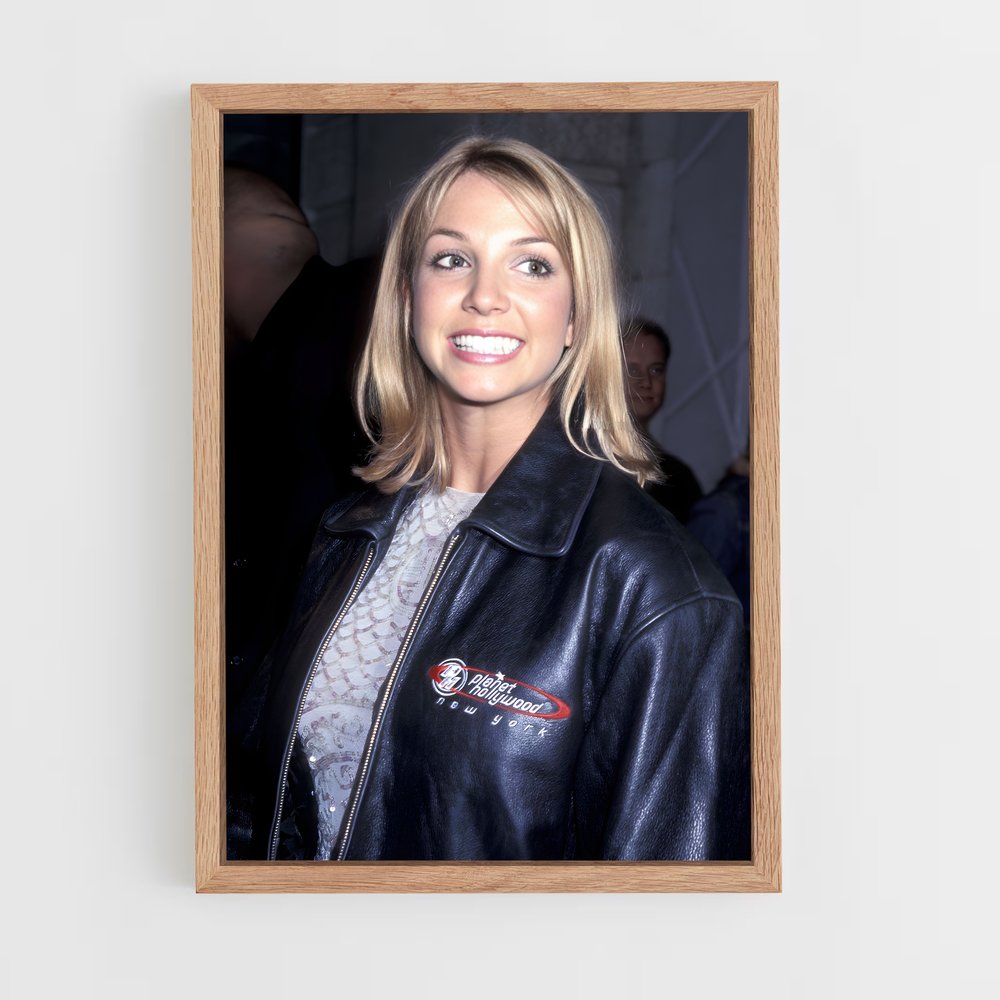 britney-spears-9 cadre Bois clair