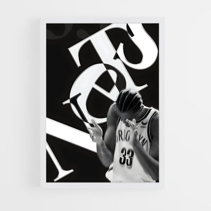 brooklyn-nets-14 cadre Blanc