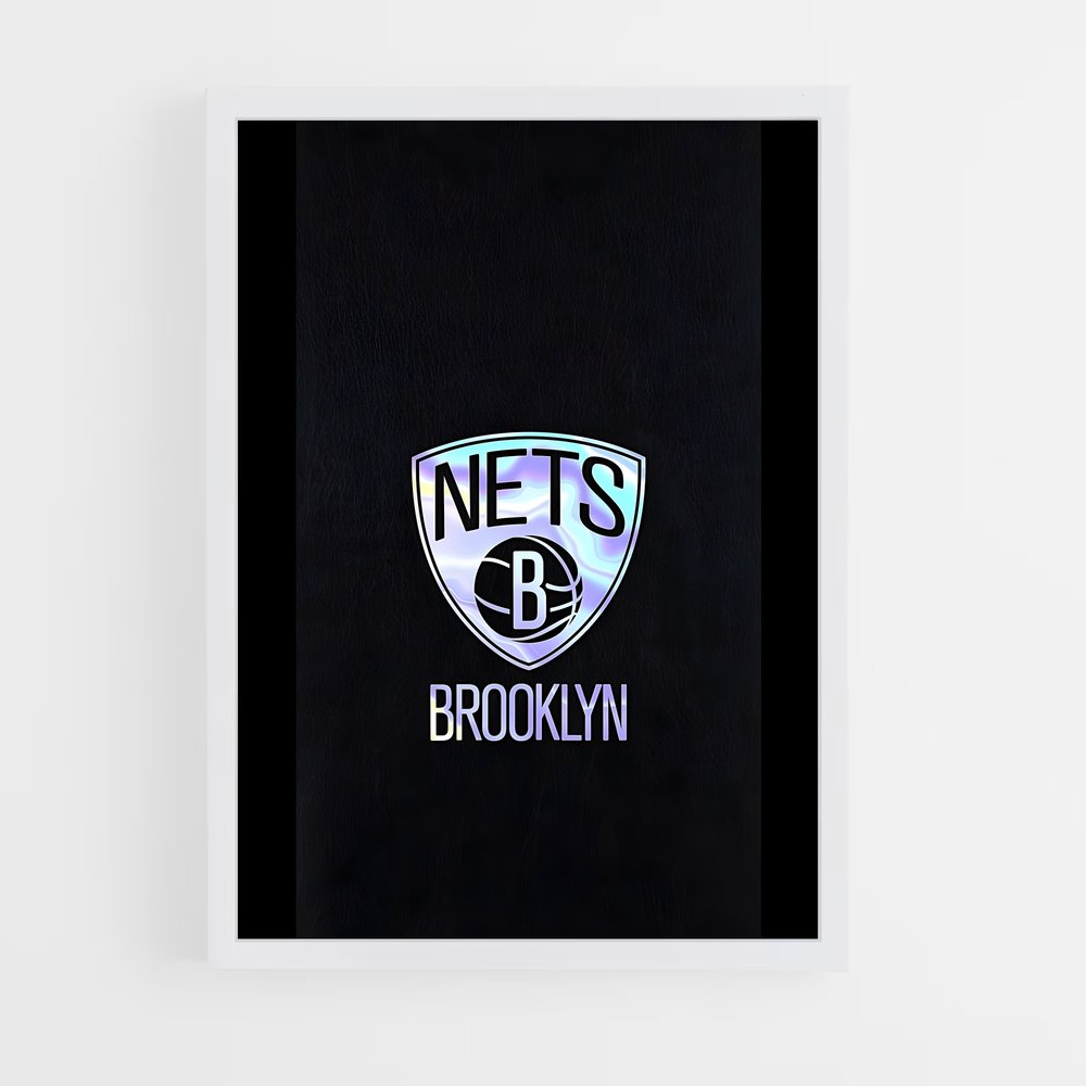 brooklyn-nets-16 cadre Blanc