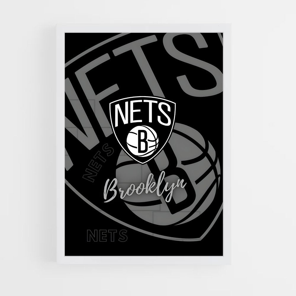 brooklyn-nets-18 cadre Blanc