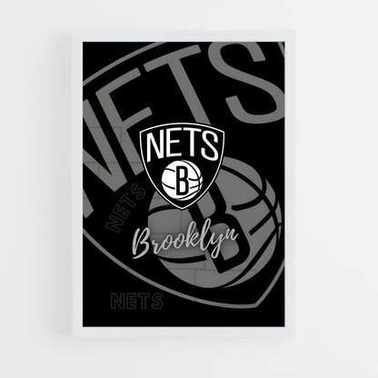 brooklyn-nets-18 cadre Blanc