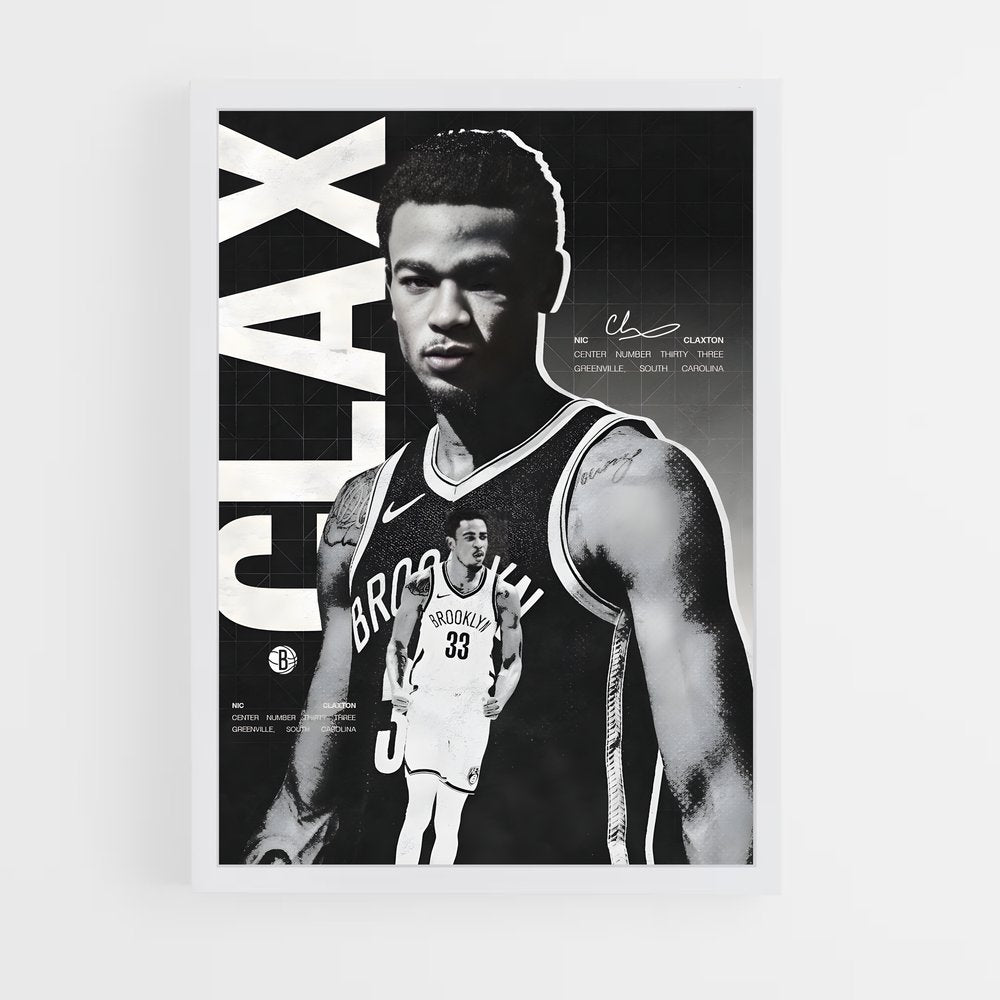 brooklyn-nets-2 cadre Blanc