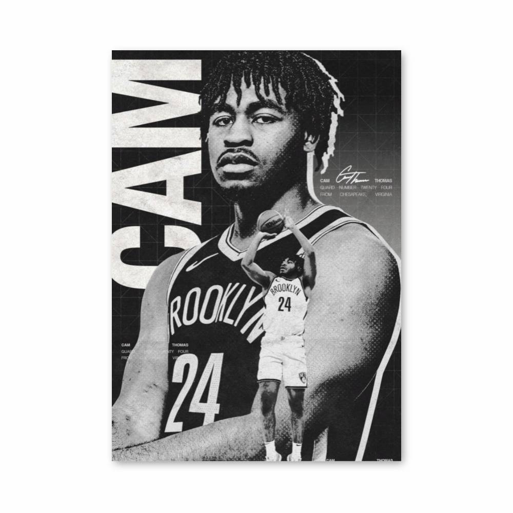 Brooklyn Rapper Poster Poster Cam Brooklyn | Aesthetic Posters