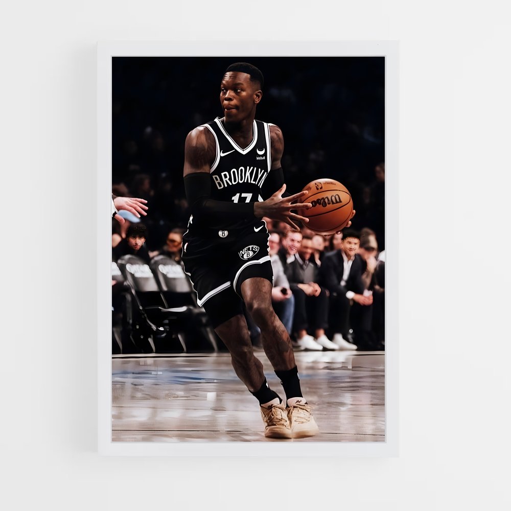 brooklyn-nets-6 cadre Blanc