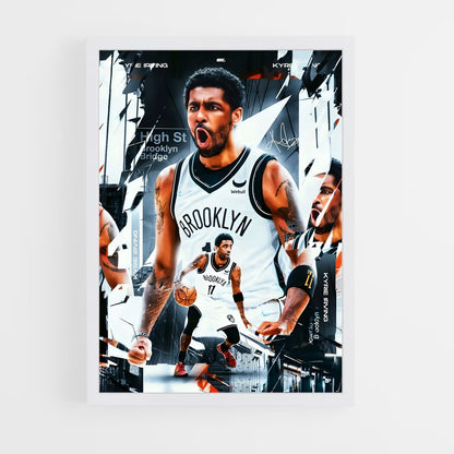 brooklyn-nets-9 cadre Blanc