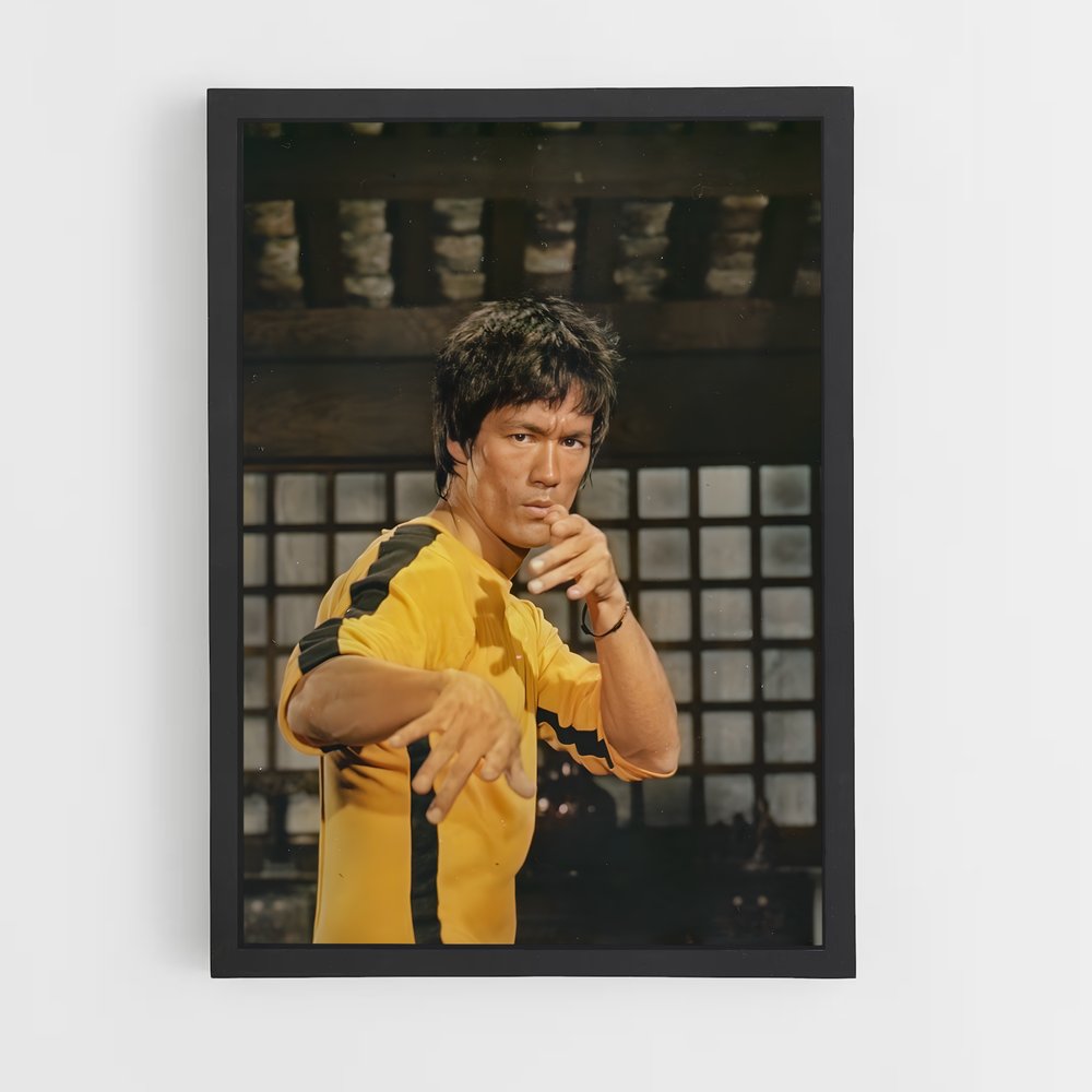 bruce-lee-4 cadre Noir