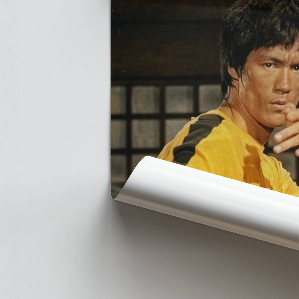 Poster Bruce Lee Yellow Jumpsuit