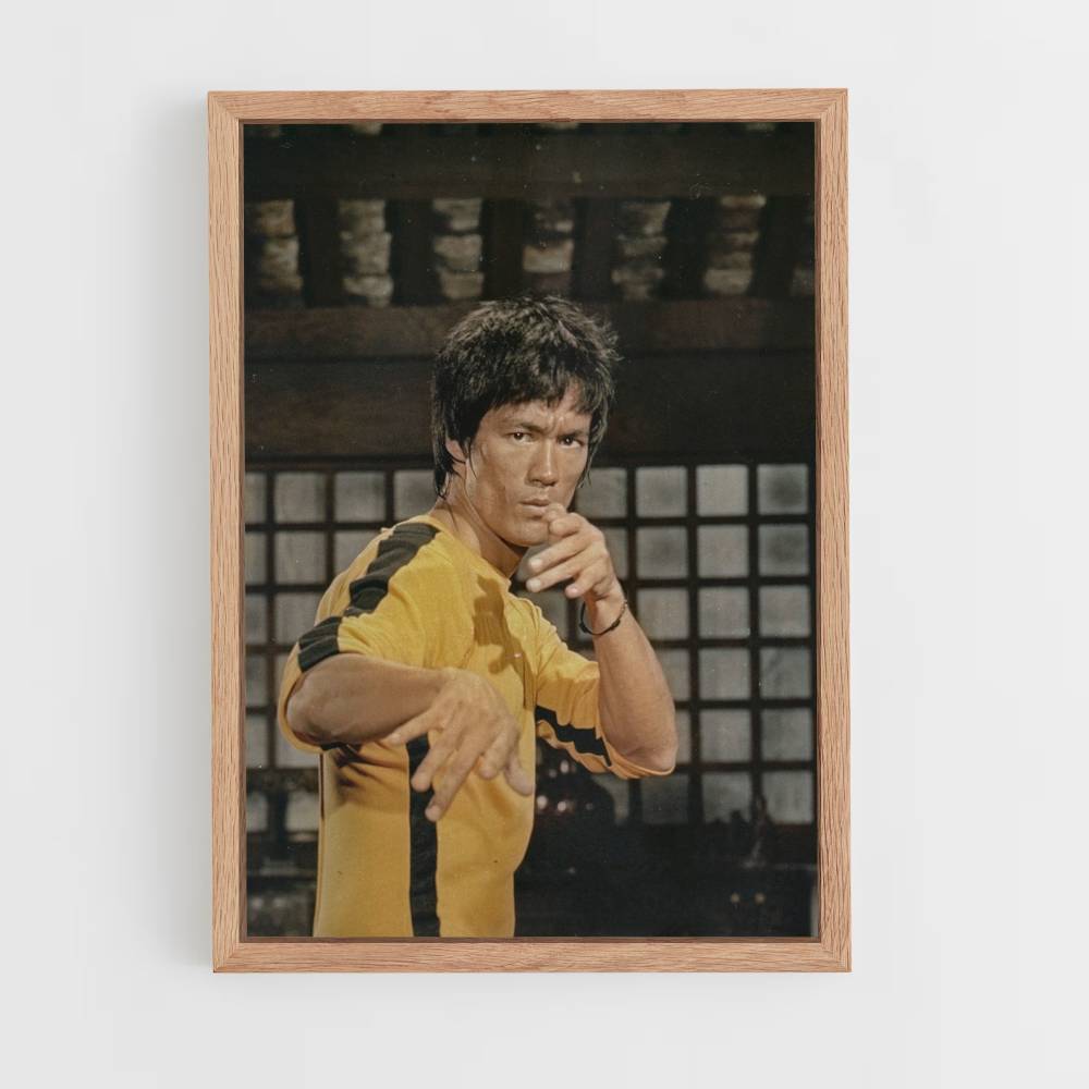 Poster Bruce Lee Yellow Jumpsuit