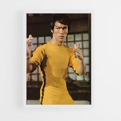 bruce-lee-7 cadre Blanc