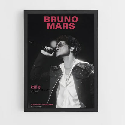 bruno-mars-4 cadre Noir