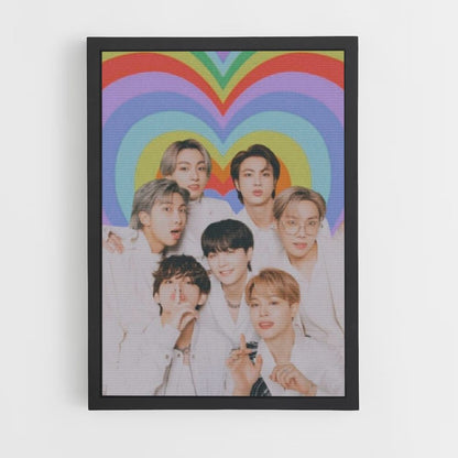 BTS Heart Poster