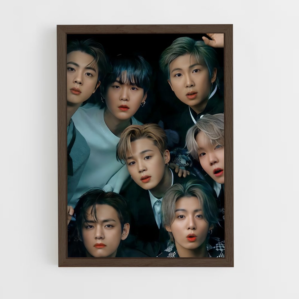 bts-8 cadre Bois foncé