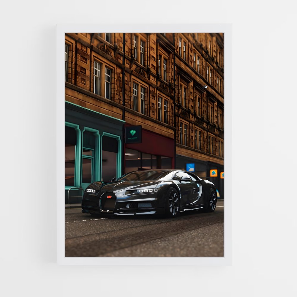 bugatti-2 cadre Blanc