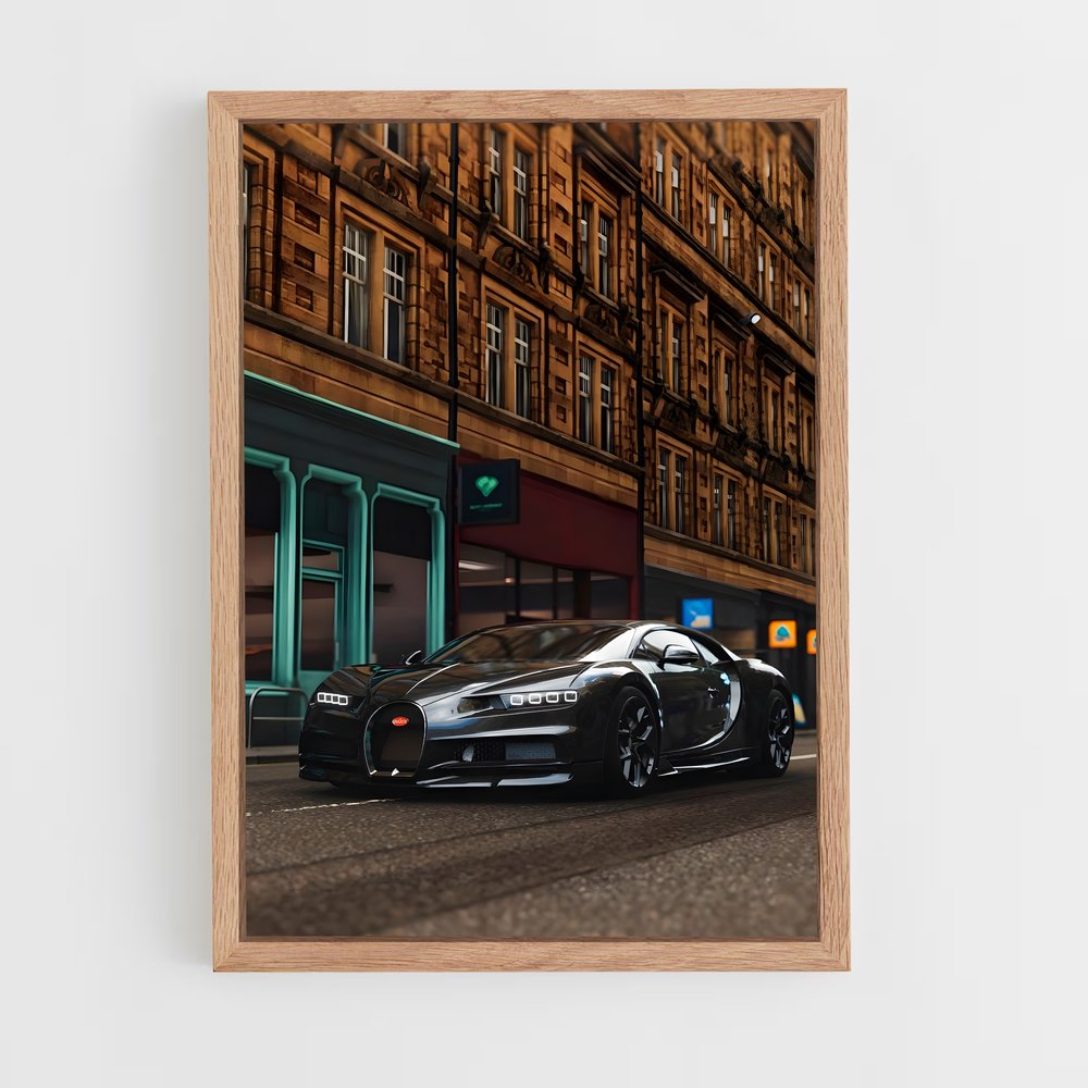 bugatti-2 cadre Bois clair