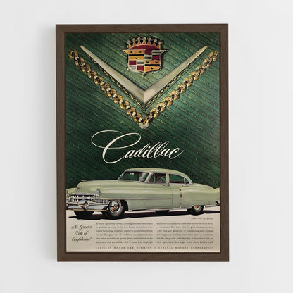cadillac-3 cadre Bois foncé