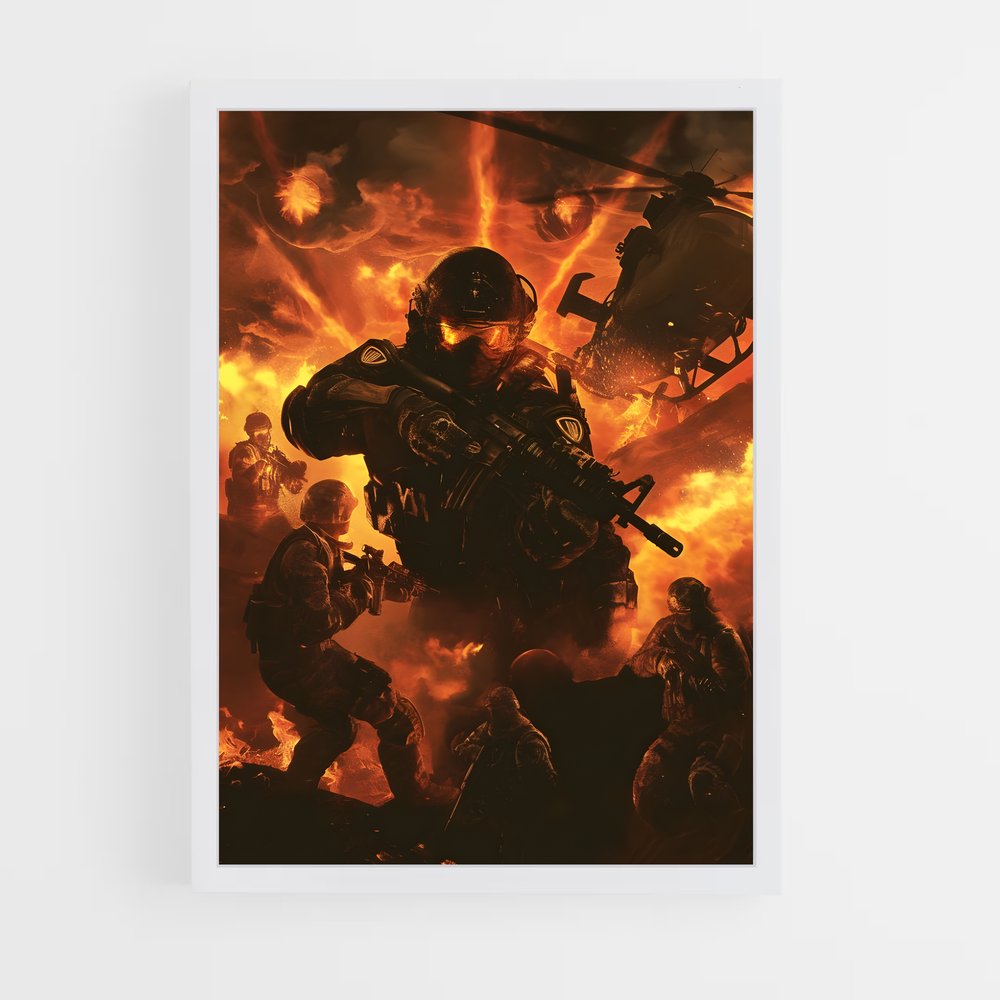 call-of-duty-11 cadre Blanc