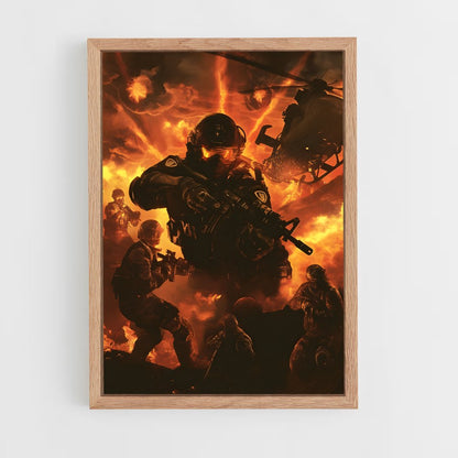 call-of-duty-11 cadre Bois clair