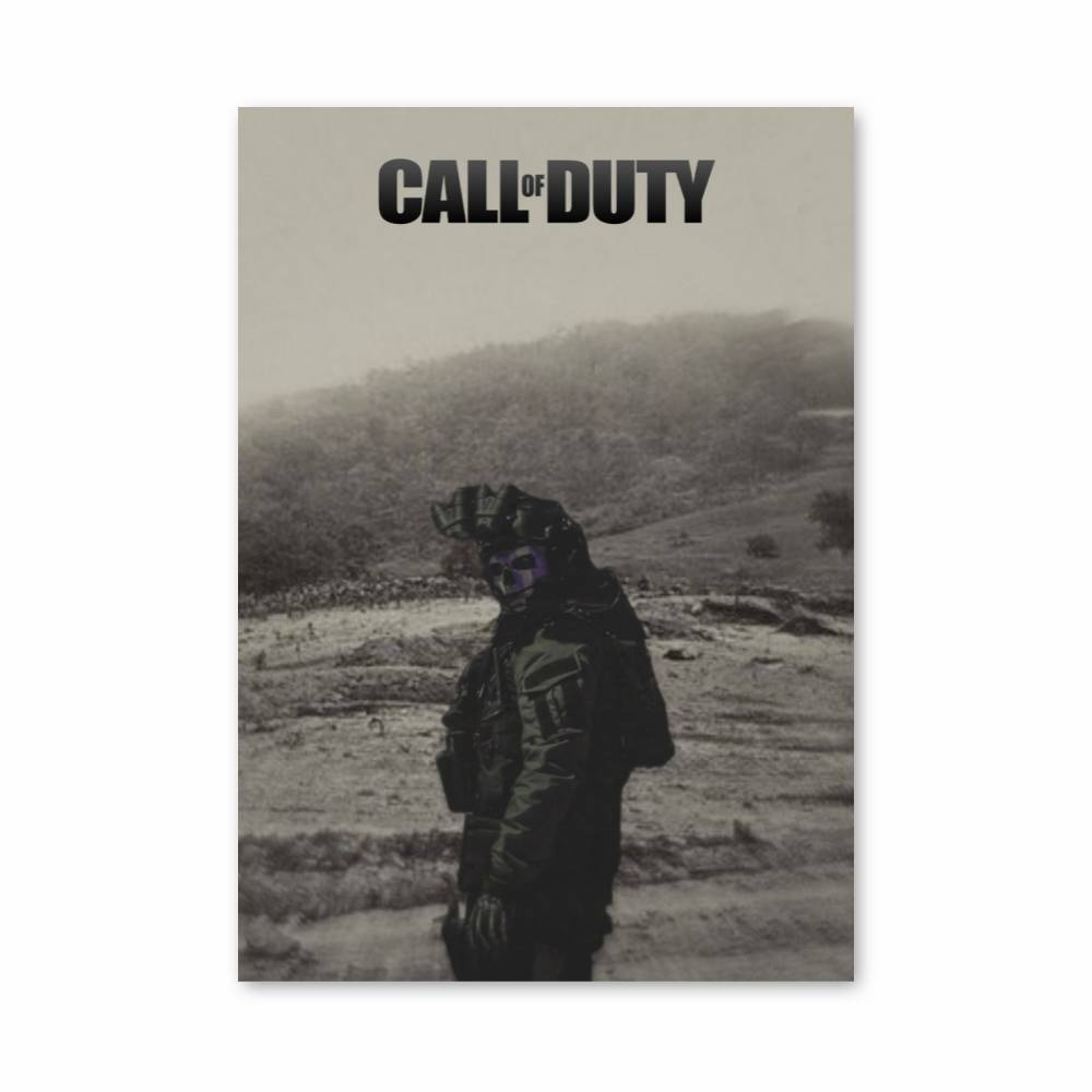 Poster Call of Duty Retro | Aesthetic Posters