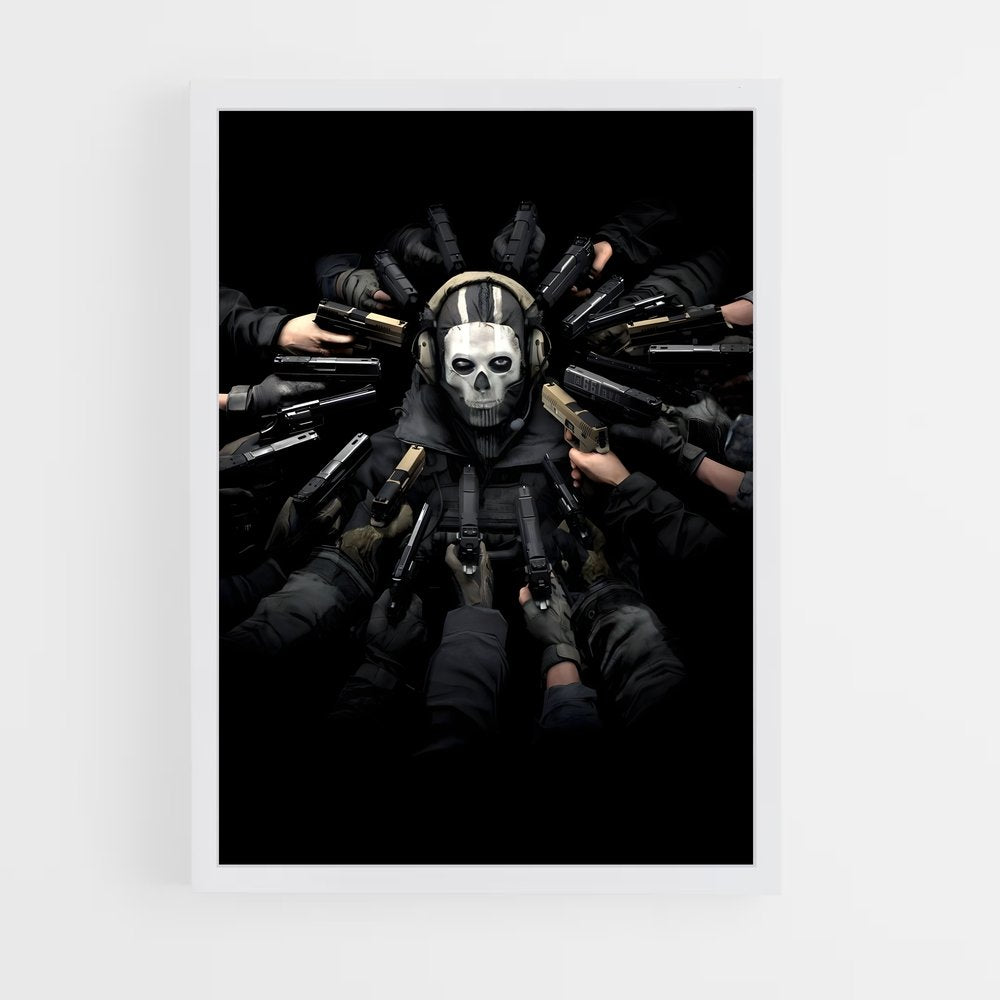 call-of-duty-9 cadre Blanc