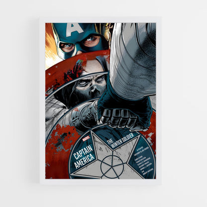 captain-america-10 cadre Blanc