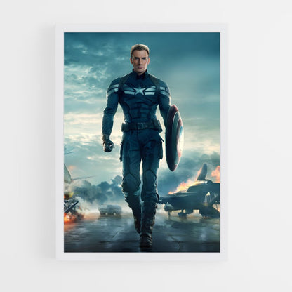 captain-america-5 cadre Blanc