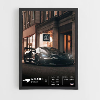 Mclaren P1GTR Poster