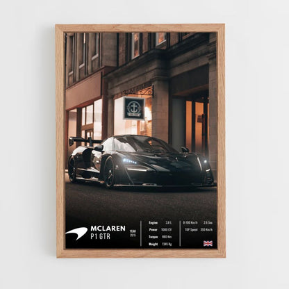 Mclaren P1GTR Poster