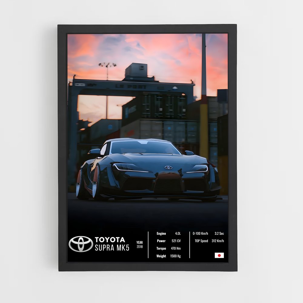 car-posters-13 cadre Noir