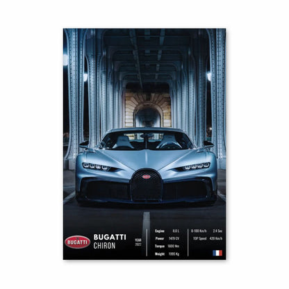 Bugatti Chiron poster