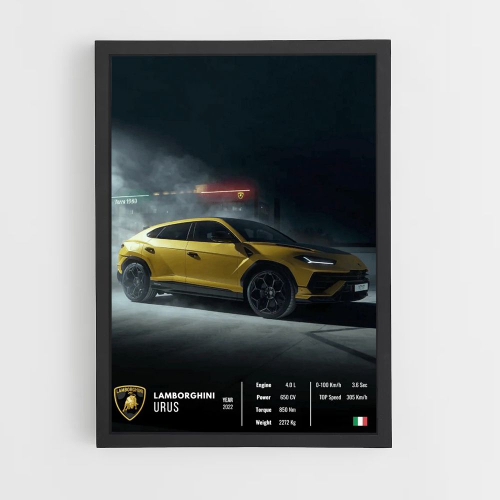 Lamborghini Urus Poster