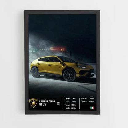 Lamborghini Urus Poster