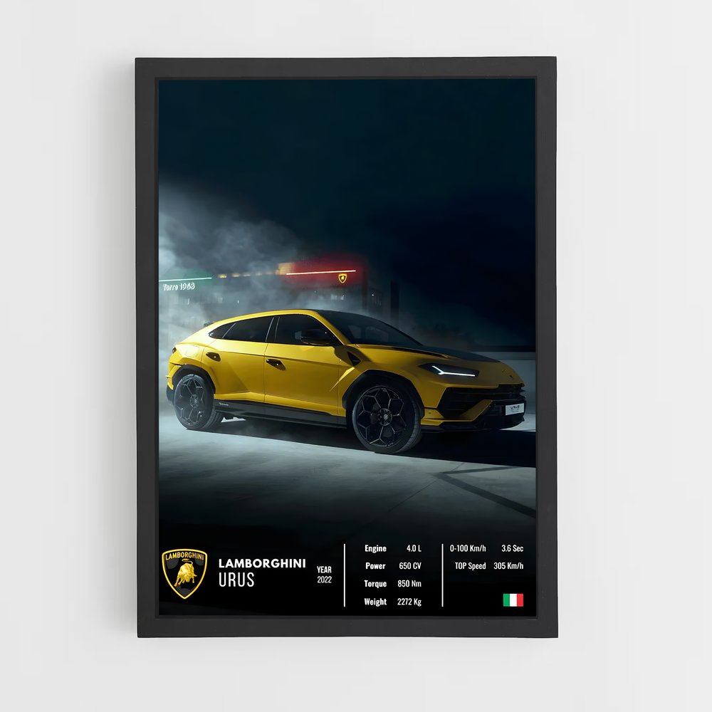 car-posters-7 cadre Noir