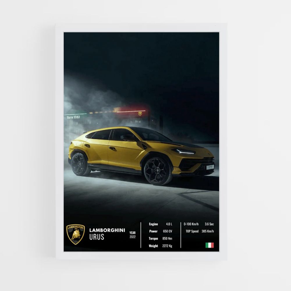 Lamborghini Urus Poster