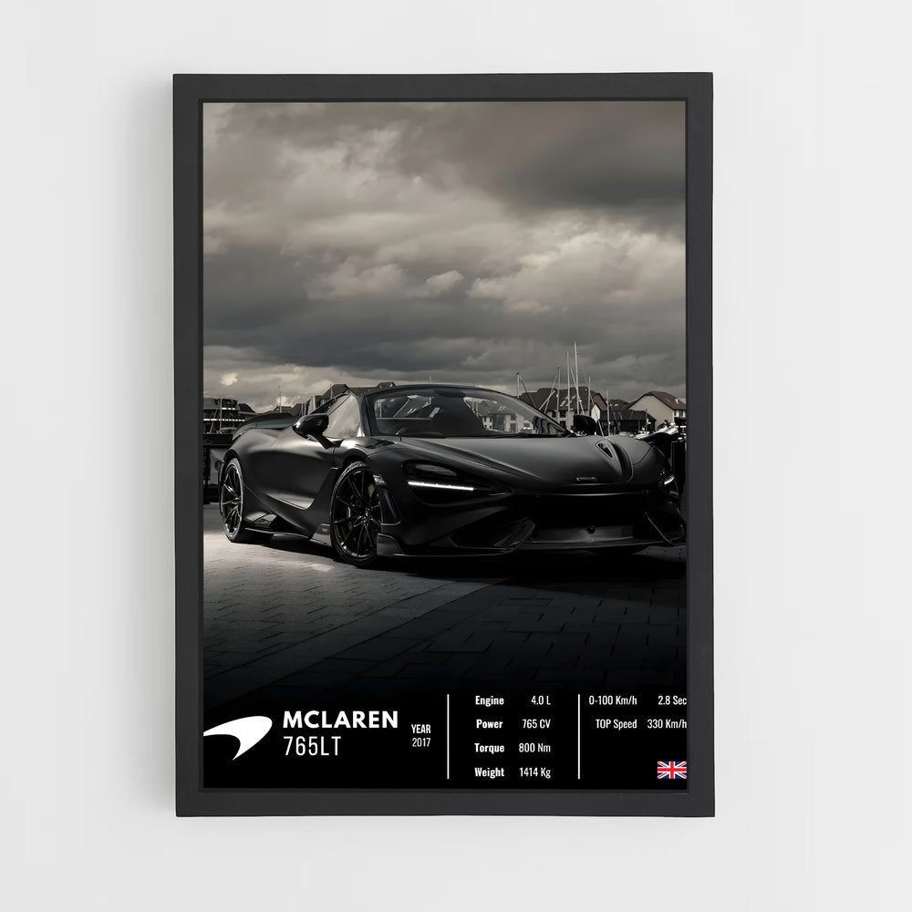 car-posters-9 cadre Noir