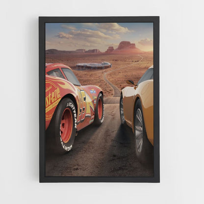 Poster Cars Desert