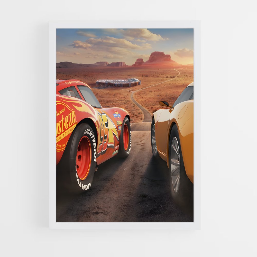 cars-1 cadre Blanc