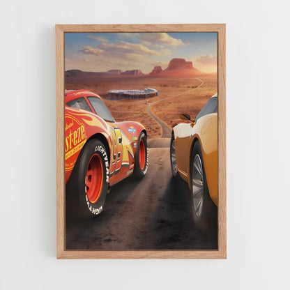 cars-1 cadre Bois clair