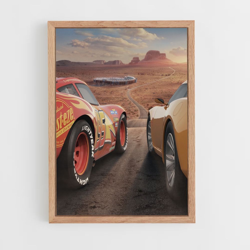 Poster Cars Desert