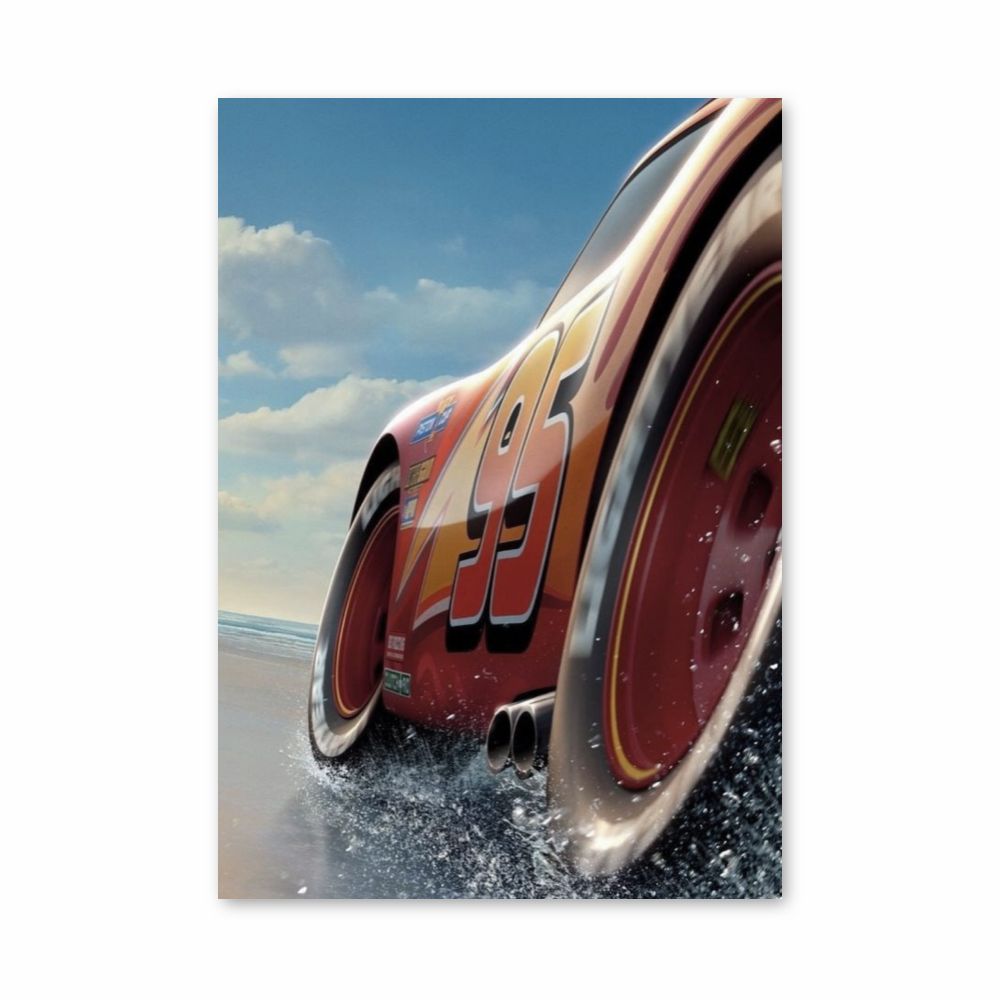 Poster Cars Beach