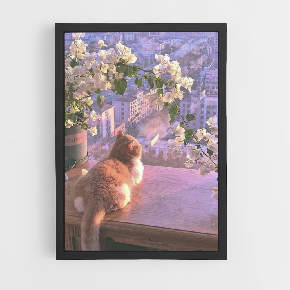 Aesthetic Cat Poster