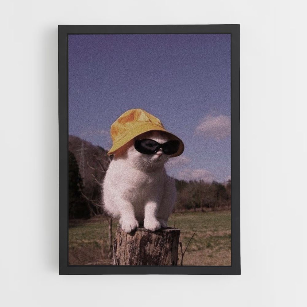 Cat Thug Poster