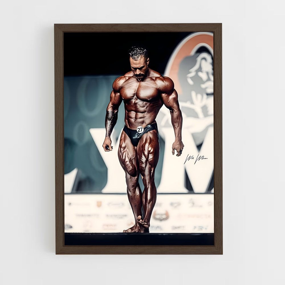 cbum-3 cadre Bois foncé