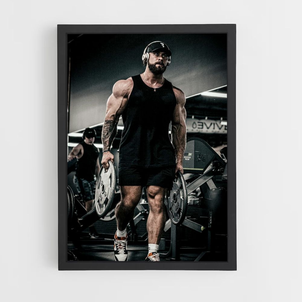 Chris Bumstead Gym Poster