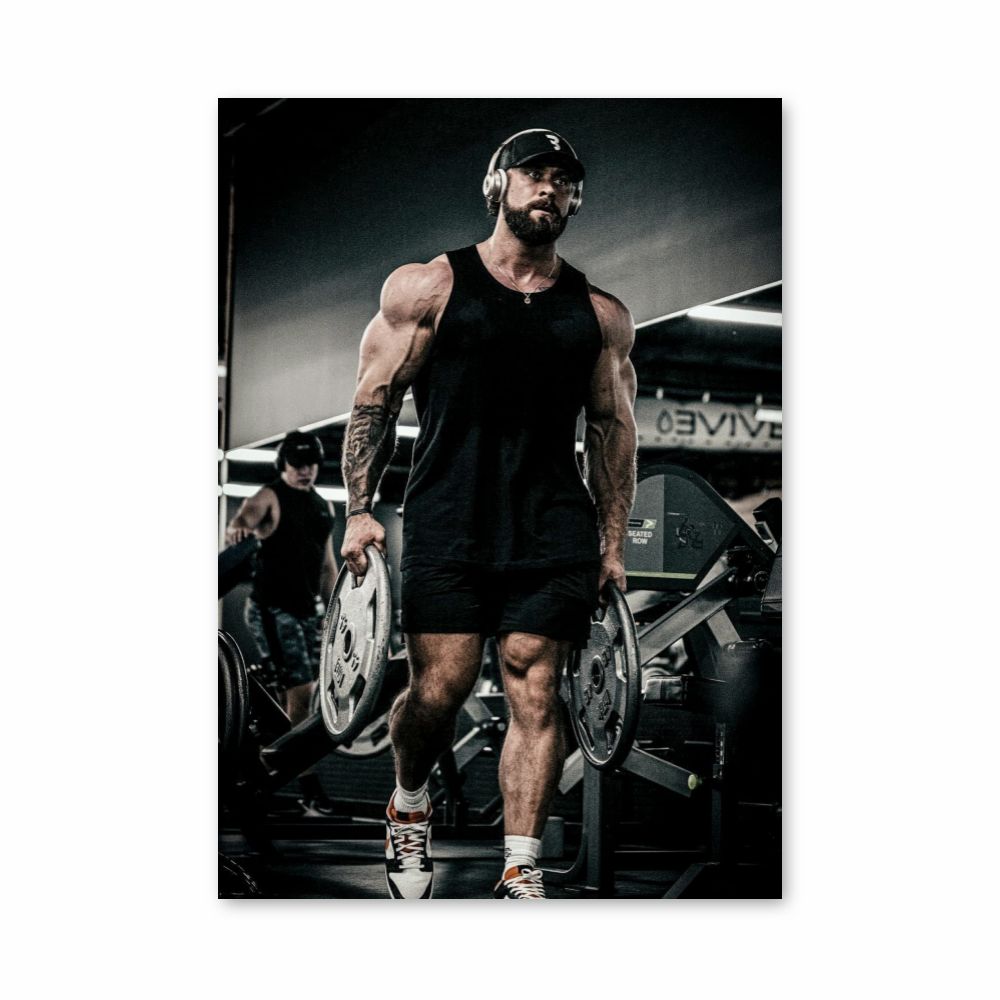 Chris Bumstead Gym Poster